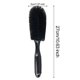 thumbnail image 2 of Cepillo de lavado de ruedas para coche, cerdas suaves, limpiador de llantas, plumero, negro, 2 of 5