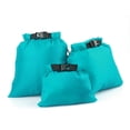 thumbnail image 2 of LOVIVER Set of 3 Sizes Waterproof Dry Bag Sack Camping Rafting Kayaking Sky Blue, 2 of 8