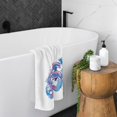 thumbnail image 3 of Ryvnso Dolphins Jumping Hand Towels for Bathroom Cotton Face Towel Decorative 15.5x29.5 inch, 3 of 7