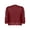 Burgundy, variant on MSemis Womens 3/4 Sleeve Ruffle Chiffon Bolero Shrug Cardigan