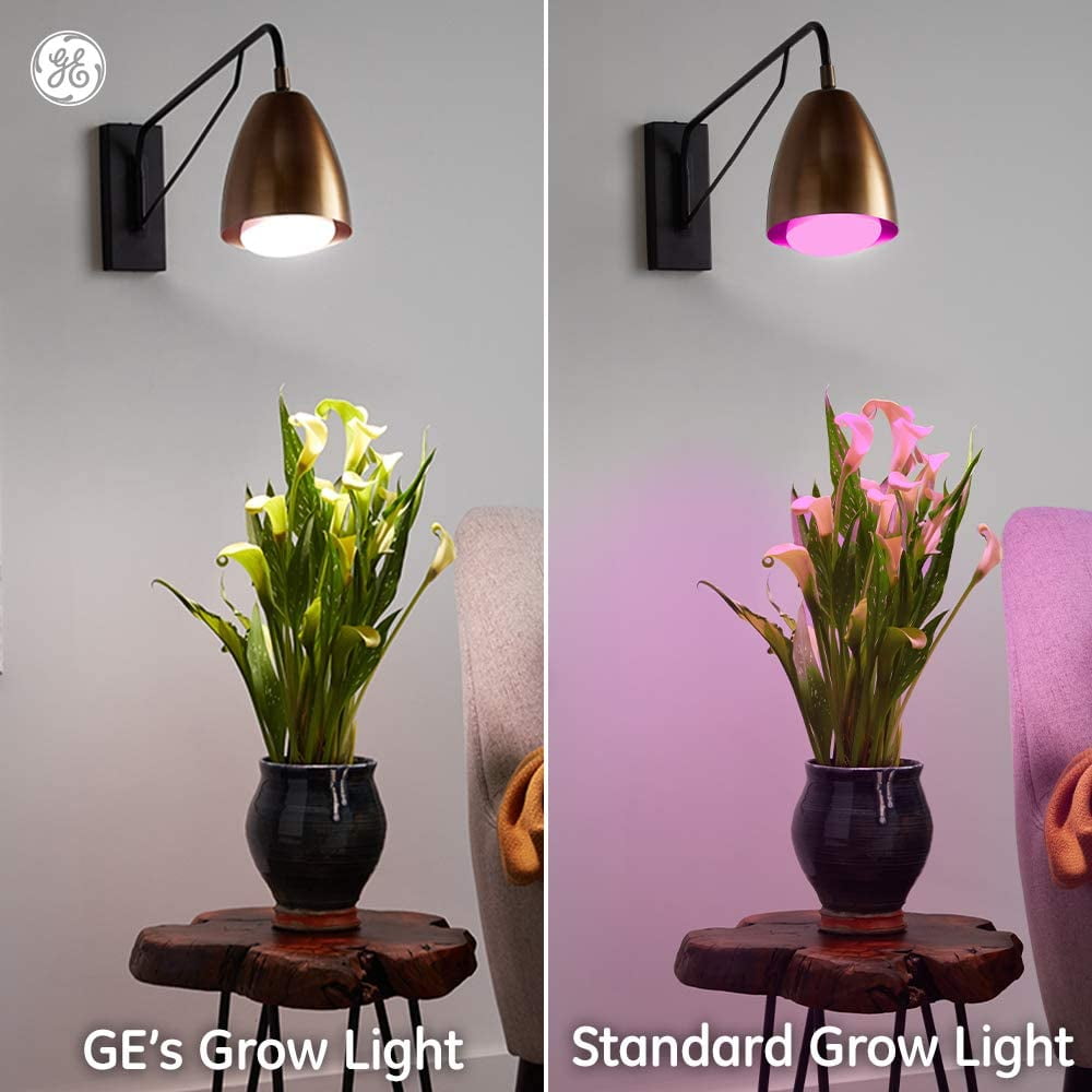 GE BR30 LED Grow Lights for Indoor Plants, Full Spectrum ...