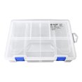 thumbnail image 1 of Caja de almacenamiento de componentes electrónicos de plástico PP con joyero con divisores extraíbles, 1 of 9