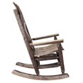 thumbnail image 3 of Rocking Chair Modern Wood Rocker Comfortable Ergonomic Design Indoor Outdoor Use, 3 of 5