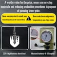 thumbnail image 4 of Trousse d'Outils d'Urgence Pelle de Camping Trousse de Survie Multifonction avec Portable, 4 of 8