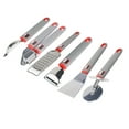 thumbnail image 1 of Sakuchi - 6 Piece Stainless Steel Kitchen Utensil Set, Gray, 1 of 6