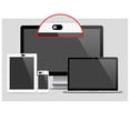 thumbnail image 3 of Funda de cámara web TENOC Funda de cámara web para computadora portátil, teléfono celular, iPad/PC, 3 of 5