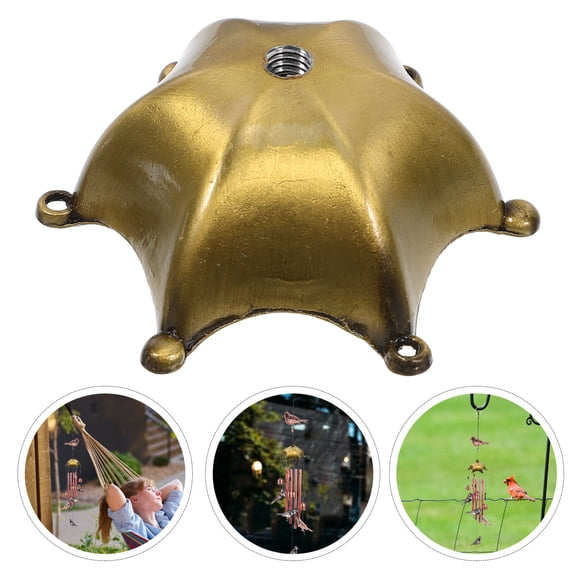 HONMEET Deep Tone Wind Chimes Wind Chime Caps Round Cap 8pcs 2.44X2.44X0.79in
