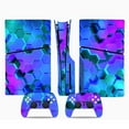 thumbnail image 4 of Skin Sticker for ps5 Slim Console Disc Edition, Console Controllers Full Body Vinyl Skin Decal Cover Stickers Protective Wrap Cover, 4 of 8
