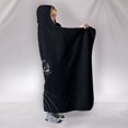 thumbnail image 2 of Black Cat Hooded Blanket, 2 of 5