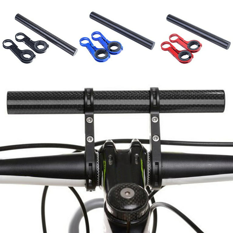 Carbon Tube Bike Flashlight Holder Handle Bar Bicycle Accessories Extender Mount Bracket 3 - Walmart.com