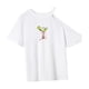 thumbnail image 5 of Camiseta de mujer de verano, ligera, sencilla, de ajuste regular, básica para viajes en la playa XL, 5 of 7