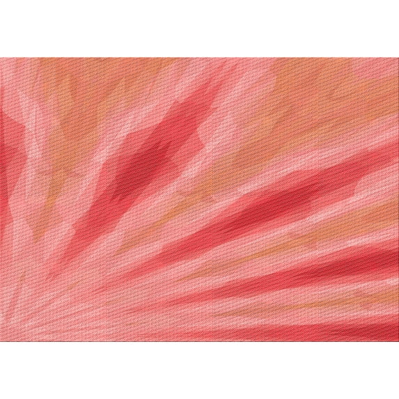 Ahgly Company Machine Washable Indoor Rectangle Transitional Fire Engine Red Area Rugs, 3' x 5'