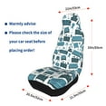 thumbnail image 4 of Fuzoiu Modern Furniture Print Seat Covers Set, Car Seat Covers Front Seats, Car Seat Protector, Car Seat Cushion, Seat Covers Carseat Cover Universal Fit for Most Cars, 4 of 7