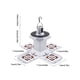 thumbnail image 4 of Soidarity Bombilla de luz a prueba de agua Carga solar Ahorro de energía Luces al aire libre A prueba de frío Cinco lados Accesorio de iluminación Estufas de camping Soidarity OD029494-01, 4 of 6