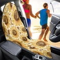 thumbnail image 4 of Uourmeti 1 Pack Car Seat Cover Towel Seat Cover Easy Install, Compatible with Van Truck Seat Car Interior Plush Microfiber Sunflower Theme, 4 of 7