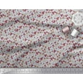 thumbnail image 2 of Soimoi Polyester Crepe Fabric Leaves & Berries Fruits Fabric Prints by Yard 52 Inch Wide, 2 of 5