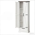 thumbnail image 2 of Farmhouse Pantry Cabinet, 70.9" Tall Kitchen Pantry Storage Cabinet with Barn Door,Drawer & Adjustable Shelves, 2 of 10