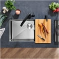 thumbnail image 6 of Blanco 231609 Blanco Quatrus Ash Compound Cutting Board, 6 of 6