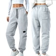 thumbnail image 2 of Vrorvz Jogger Sweatpant for Womens Drawstring Elastic Waisted Pant Casual Athletic Work Joggers with Pockets, 2 of 5