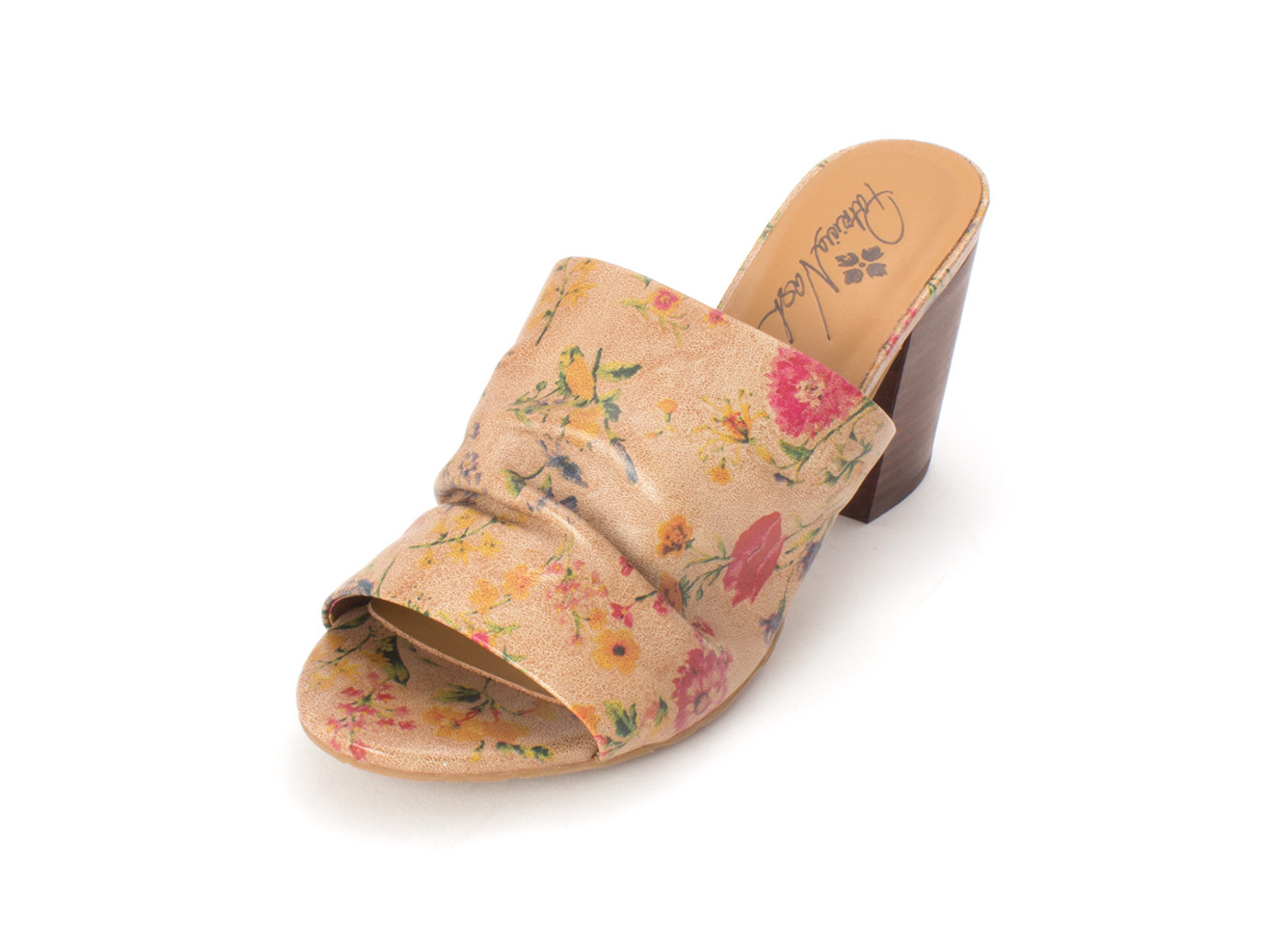 Patricia Nash Womens Poema Leather Open Toe Casual Mule Sandals