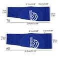 thumbnail image 3 of WINDLAND 2Pcs Volleyball Sleeves Wrist Guard Volleyball Elbow Pads Passing Forearm Sleeve, 3 of 16