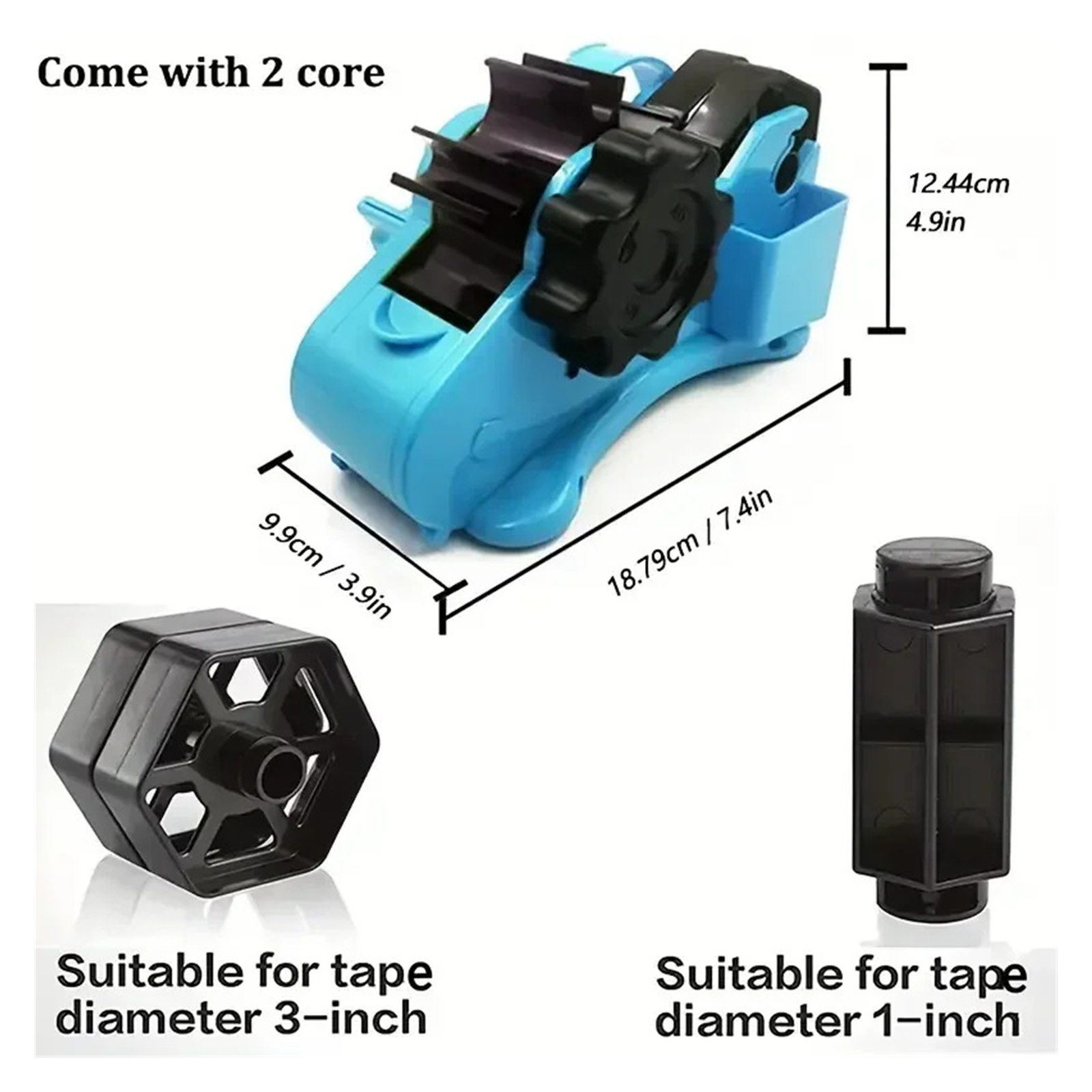 Heat Tape Dispenser Multiple Rolls Cut Heat Tape for Heat Transfer Tape