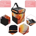 thumbnail image 2 of Shell Foldable Car Trash Bin with Lid, Leak-Proof, Hanging Storage Bag - Trash Can for Car, Car Garbage Can, 2 of 6
