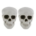 thumbnail image 1 of Halloween Skulls Decor Plastic Skeleton Head Decorations Ornament Props Terrifying Mini Bar Party Craft Heads Realistic, 1 of 7
