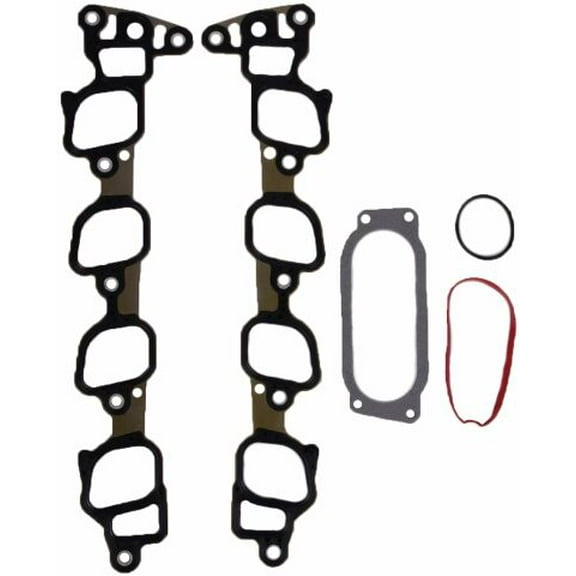 Intake Manifold Gasket Set with Plenum | Compatible with 2000-10 Ford 5.4L/330 V8