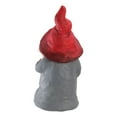 thumbnail image 2 of Northlight 16” Gray and Red Decorative Christmas Gnome Figurine, 2 of 5