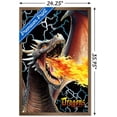 thumbnail image 3 of PD Moreno - Dragon Lightning Wall Poster, 22.375" x 34" Framed, 3 of 5