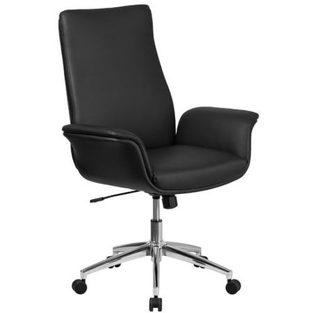 ivy bronx kymmi swivel mid back executive chair walmart com