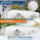 thumbnail image 5 of Yeshouse Carpa plegable de 3 x 6 m con ventanas de polietileno, bolsa con ruedas, paredes laterales extraíbles, refugio impermeable para fiestas, jardines, eventos y bodas, 5 of 10