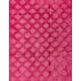 thumbnail image 1 of Ahgly Company Indoor Rectangle Abstract Hot Deep Pink Abstract Area Rugs, 6' x 9', 1 of 6