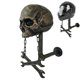 thumbnail image 1 of Motorcycle Helmet Mount, Skull Helmet Holder Wall Mounted Skull Design, 1 of 5