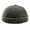 black green, variant on Brimless Docker Cap Washed Style Boy Girls Student Skullcap Hats Men Cotton Beanie Docker Brimless Hat Rolled Cuff Harbour Hats