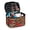 Rose Leopard Print, variant on HELLHERO Sunflowers Pattern Polyester Travel Cosmetic Toiletry Bags Portable Travel Cosmetic Makeup Bag Travel Make Up Organizer Office for Makeup