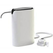 Little Luxury Smart Countertop Drinking Water Filter System, (Includes 2 Filters) with Carbon Filter, Reduces Lead, Chlorine and More, White