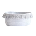 thumbnail image 1 of Cestas de almacenamiento de cuerda de algodón, cesta decorativa tejida, cesto para ropa sucia L, 1 of 3