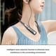 thumbnail image 2 of Injueey Auricular colgante de cuello ABS, compatible con Bluetooth, reemplazo de Control de botón, auriculares deportivos, reproductor de Cables de audio/vídeo Blanco Tipo 1, 2 of 6