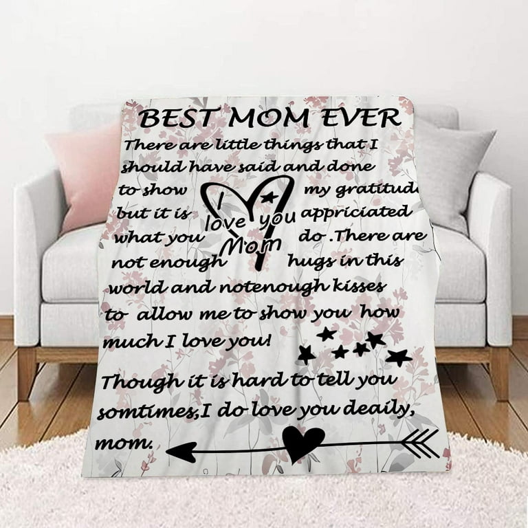 Xutapy New Mom Gifts for Women, Mom to be Blanket 60''x50'', First Time Mom  Gifts Ideas, Best Gift for New Mom Mommy After Birth, New Pregnancy Gifts