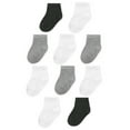 thumbnail image 5 of Wonder Nation Boys Ankle Socks, 10 Pack, Size 0M- 5T, 5 of 5