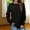 *Black, variant on ClodeEU Women's Sweater , Long Sleeve Pullover Sweater,simple and generous Womens Crew Neck,Solid Sweatshirts Black,Womens Plus S