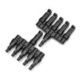 thumbnail image 2 of Amdohai Branch Solar Connector T Connectors for Parallel Connection between Solar Panels 5-Way IP67 Waterproof Solar Panel Cable Male Female Connector 14AWG-10AWG, 2 of 7