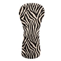 Yuyamidu Zebra Stripe Golf Club Head Covers PU Leather Golf Head Covers Driver Headcover, Fairway Wood Head Cover, Golf Hybrid Head Cover