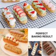 thumbnail image 3 of Nonstick Surface Baking Molds, Reusable Easy Clean, Eco-Friendly, Food Safety, Soft, Temperature Resistant, For Bread, Cakes, Chocolate Bars, Granola Bars, Multifunction (2 Pieces), 3 of 5