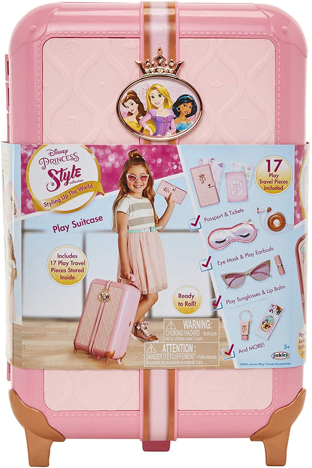 disney princess travel time suitcase