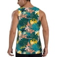 thumbnail image 3 of Haiem Hawaiian Style Men Workout Tank Top Gym Bodybuilding Sleeveless Muscle T Shirts Athletic Tank Breathable Workout Shirt-4X-Large, 3 of 9