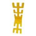 thumbnail image 1 of Soporte de tubo de aire para manguera corrugada, soporte para perros, gatos, mascotas profesionales Amarillo Yuyangstore Soporte del circuito de respiración, 1 of 8