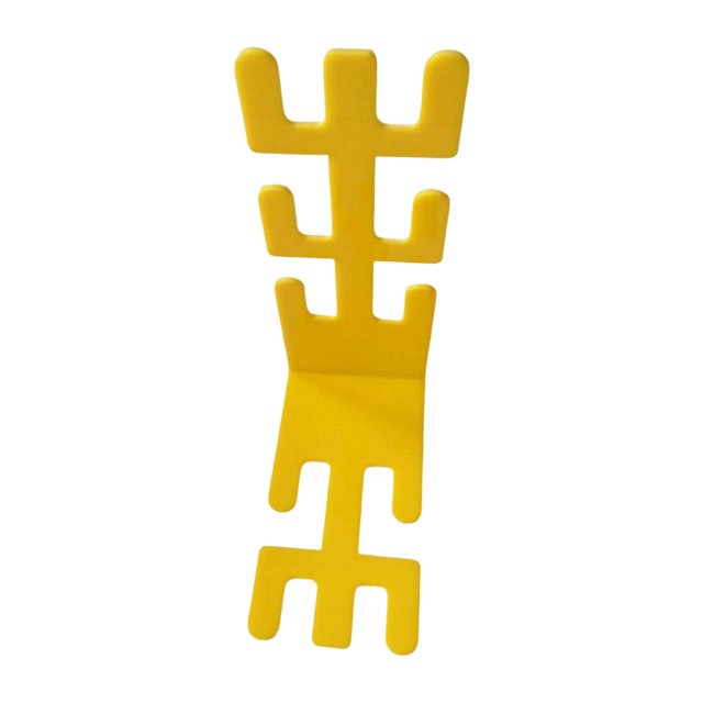 Soporte de tubo de aire para manguera corrugada, soporte para perros, gatos, mascotas profesionales Amarillo Yuyangstore Soporte del circuito de respiración